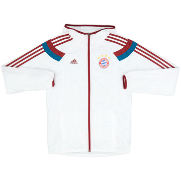 2014-15 Bayern Munich adidas Hooded Track Jacket - 6/10 - (S)