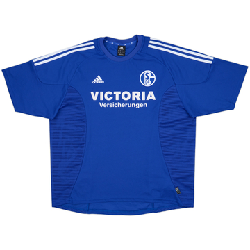 2002-04 Schalke Home Shirt - 8/10 - (XXL)