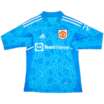 2022-23 Manchester United GK Shirt - 9/10 - (L.Boys)