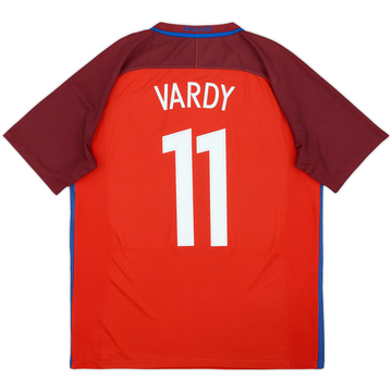 2016-17 England Away Shirt Vardy #11 - 9/10 - (L)