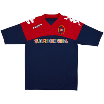 2012-13 Cagliari Kappa Training Shirt - 5/10 - (M)