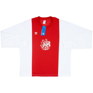 2022-23 Ajax adidas Originals 'Retro' Home L/S Shirt (XL)