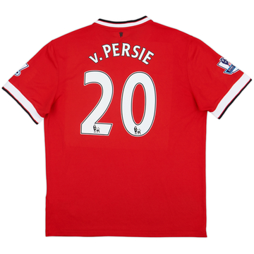 2014-15 Manchester United Home Shirt v.Persie #20 - 7/10 - (L)