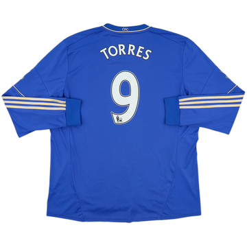 2012-13 Chelsea Home L/S Shirt Torres #9 - 6/10 - (XXL)