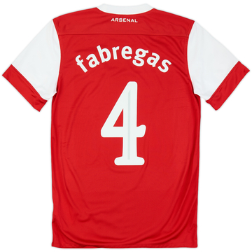 2010-11 Arsenal Home Shirt Fabregas #4 - 7/10 - (S)