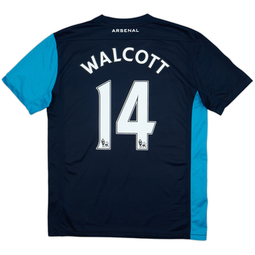 2011-12 Arsenal Away Shirt Walcott #14 - 7/10 - (M)