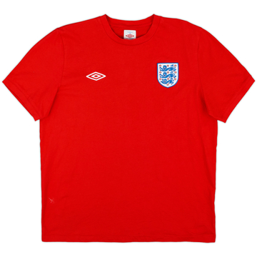 2010 England Umbro Cotton Tee - 9/10 - (XL)