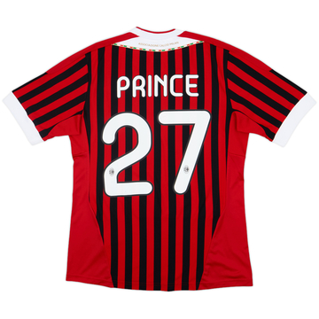 2011-12 AC Milan Home Shirt Prince #27 - 8/10 - (M)