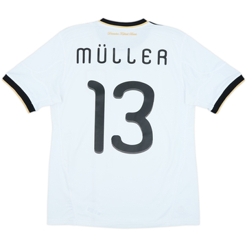 2010-11 Germany Home Shirt Muller #13 - 7/10 - (XL.Boys)