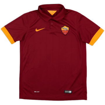 2014-15 Roma Home Shirt - 6/10 - (M.Boys)