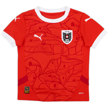 2024-25 Austria Home Shirt - 6/10 - (7-8 Years)