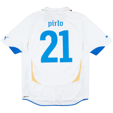 2010-12 Italy Away Shirt Pirlo #21 - 7/10 - (L)