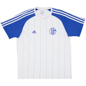 2011-12 Schalke adidas Cotton Tee - 6/10 - (M)