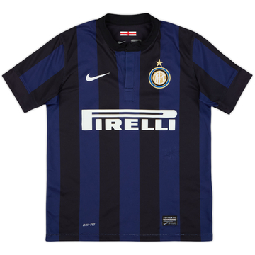 2013-14 Inter Milan Home Shirt - 5/10 - (M.Boys)
