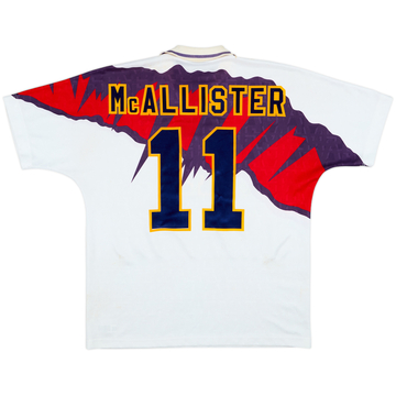 1991-93 Scotland Away Shirt McAllister #11 - 5/10 - (XL)