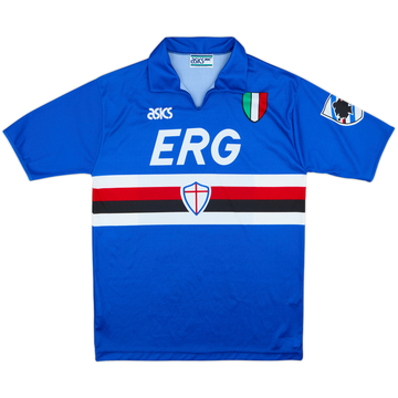 1991-92 Sampdoria Home Shirt - 8/10 - (S)