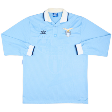 1993-95 Lazio Match Issue Home L/S Shirt #17
