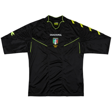 2013-15 Italy Diadora Referee L/S Shirt - 5/10 - (L)