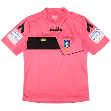 2018-19 Italy Diadora Referee Shirt - 7/10 - (M)