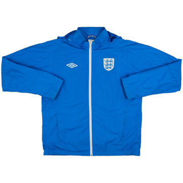 2010-11 England Umbro Hooded Rain Jacket - 6/10 - (L)