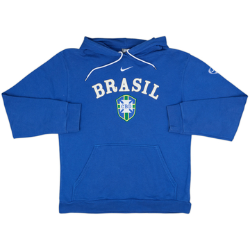 2008-09 Brazil Nike Hooded Sweat Top - 7/10 - (L)