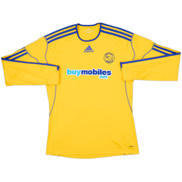 2010-11 Derby County Away L/S Shirt - 6/10 - (S)