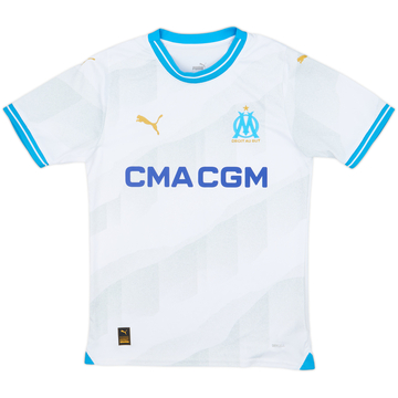 2023-24 Olympique Marseille Home Shirt - 9/10 - (S)