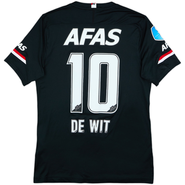2019-20 AZ Alkmaar Third Shirt De Wit #10 - 9/10 - (L)