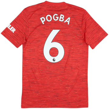 2020-21 Manchester United Home Shirt Pogba #6 - 10/10 - (S)