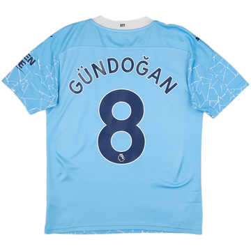 2020-21 Manchester City Home Shirt Gundogan #8 - 5/10 - (S)