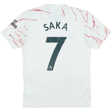 2020-21 Arsenal Away Shirt Saka #7 - 8/10 - (S)