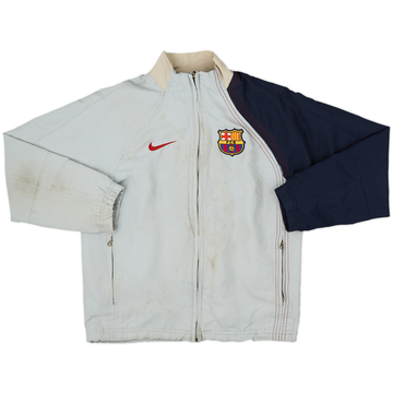 2003-04 Barcelona Nike Track Jacket - 3/10 - (XL.Boys)