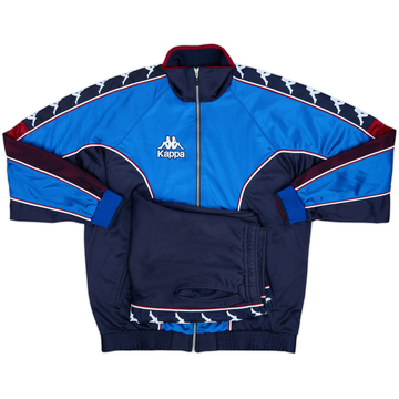 1995-97 Barcelona Kappa Tracksuit - 8/10 - (L)