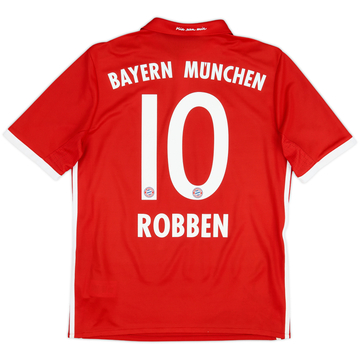 2016-17 Bayern Munich Home Shirt Robben #10 - 8/10 - (XL.Boys)