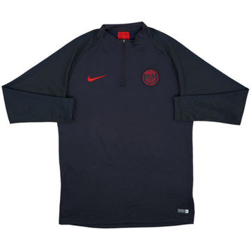 2019-20 Paris Saint-Germain Nike Top de cremallera 1/4 de perforación - 8/10 - (L)
