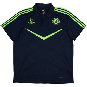 2010-11 Chelsea adidas Polo Shirt - 9/10 - (XL)
