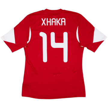 2014-16 Albania Home Shirt Xhaka #14 - 6/10 - (M)