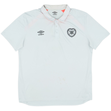 2018-19 Hearts Umbro Polo Shirt - 7/10 - (XL)