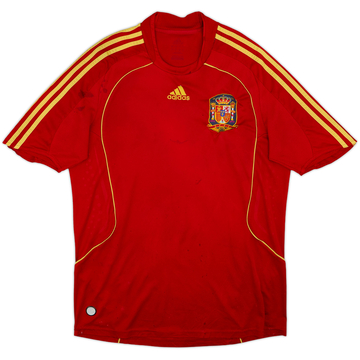 2007-09 Spain Home Shirt - 4/10 - (M)