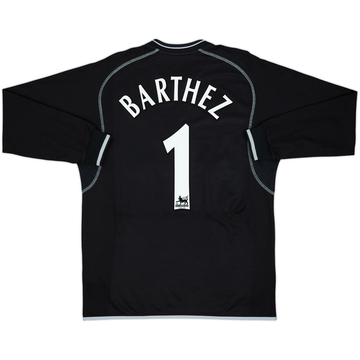 2000-02 Manchester United GK Shirt Barthez #1 - 8/10 - (M)