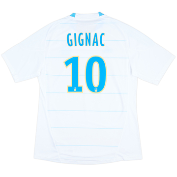 2010-11 Olympique Marseille Home Shirt Gignac #10 - 10/10 - (L)