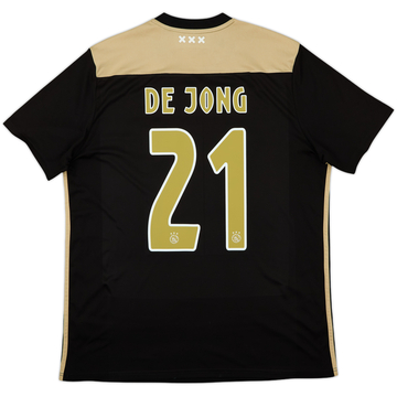 2018-19 Ajax Away Shirt De Jong #21 - 8/10 - (XL)