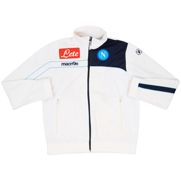 2011-12 Napoli Macron Chaqueta de chándal - 8/10 - (M)