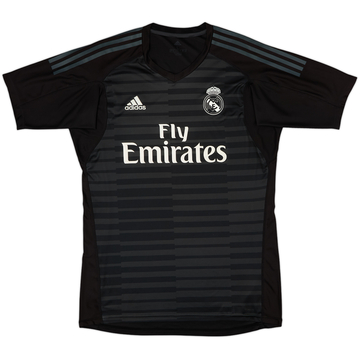 2018-19 Real Madrid GK S/S Shirt - 7/10 - (L)