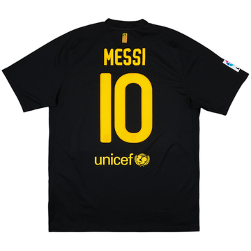2011-12 Barcelona Away Shirt Messi #10 - 6/10 - (L)