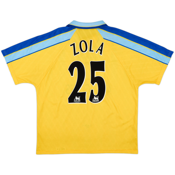1997-98 Chelsea Away Shirt Zola #25 - 8/10 - (XL)
