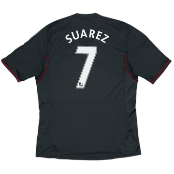 2011-12 Liverpool Away Shirt Suarez #7 - 6/10 - (L)