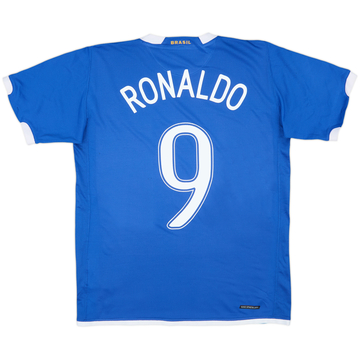 2006-07 Brazil Away Shirt Ronaldo #9 - 6/10 - (S)