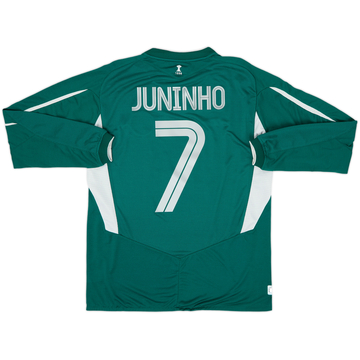 2004-05 Celtic Away L/S Shirt Juninho #7 - 7/10 - (M)