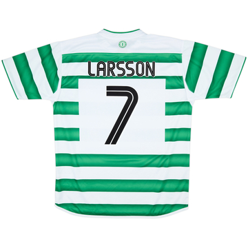 2003-04 Celtic Home Shirt Larsson #7 - 10/10 - (L)